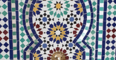 fuente de mosaico
