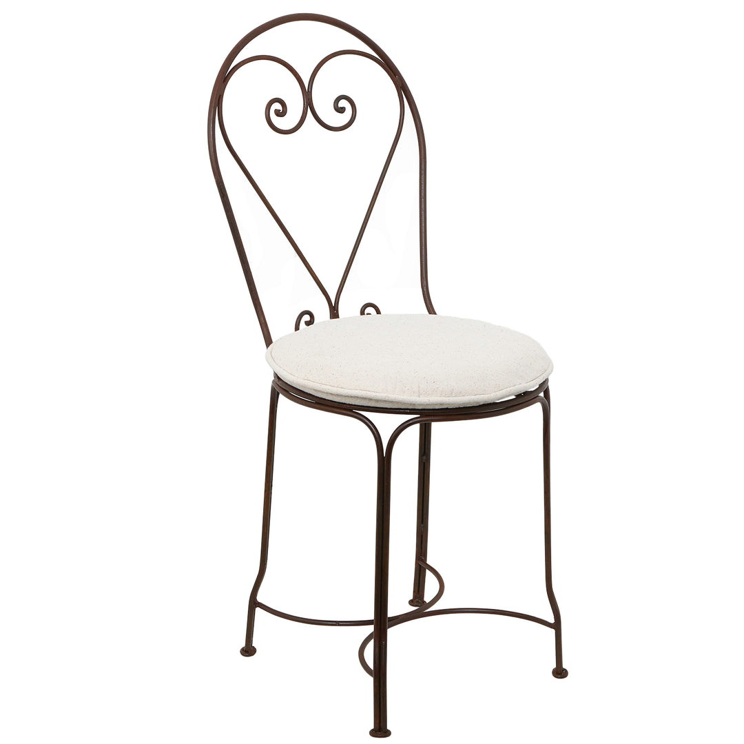 Silla marroquí de hierro Halim