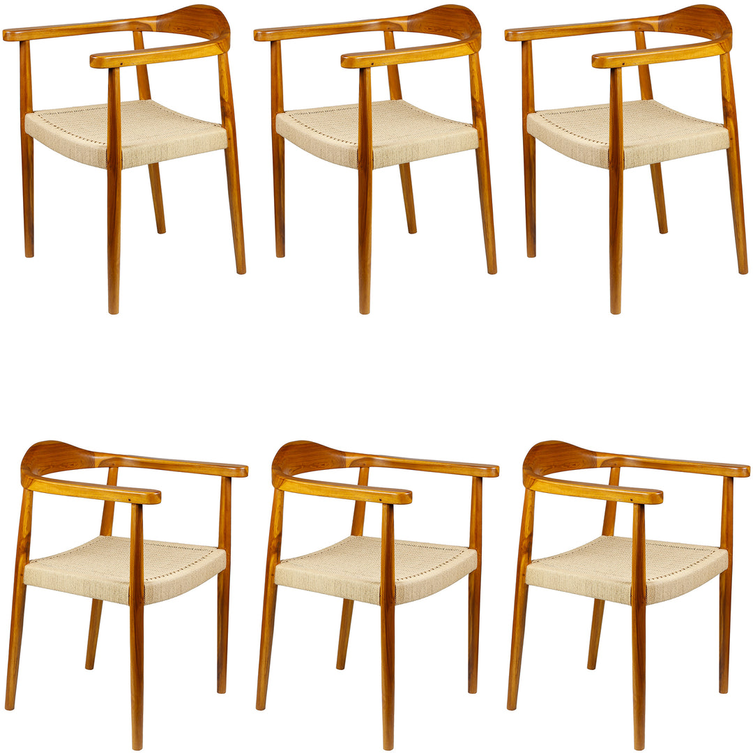Silla de comedor de madera