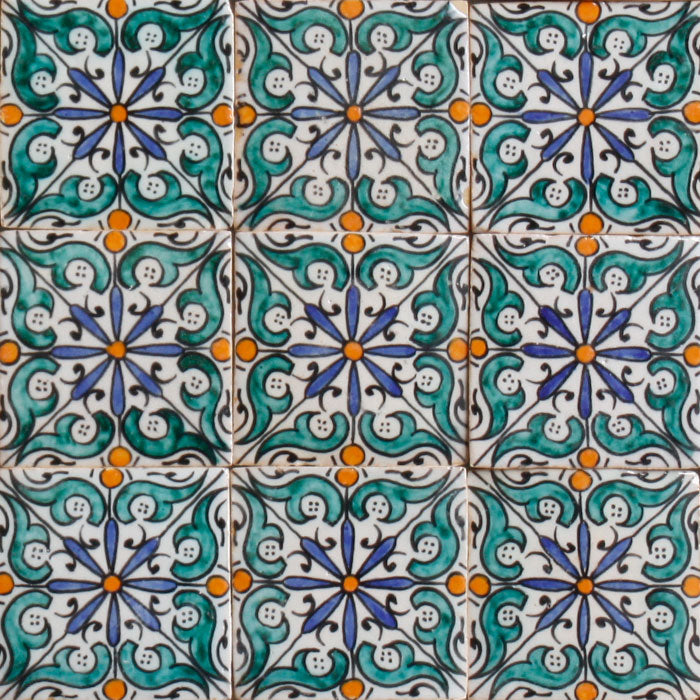 Azulejo pintado a mano Hudah