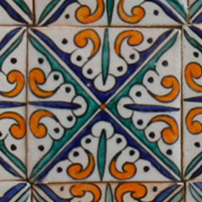Azulejo pintado a mano Hanin