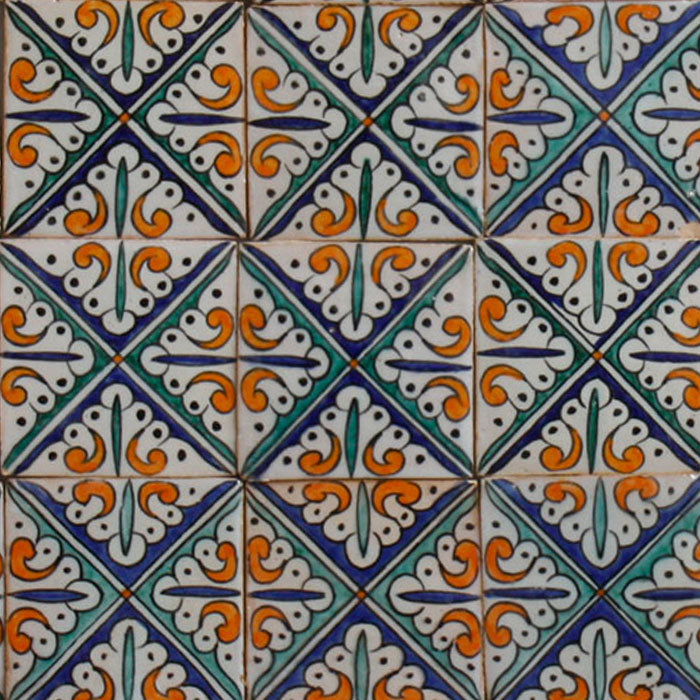 Azulejo pintado a mano Hanin