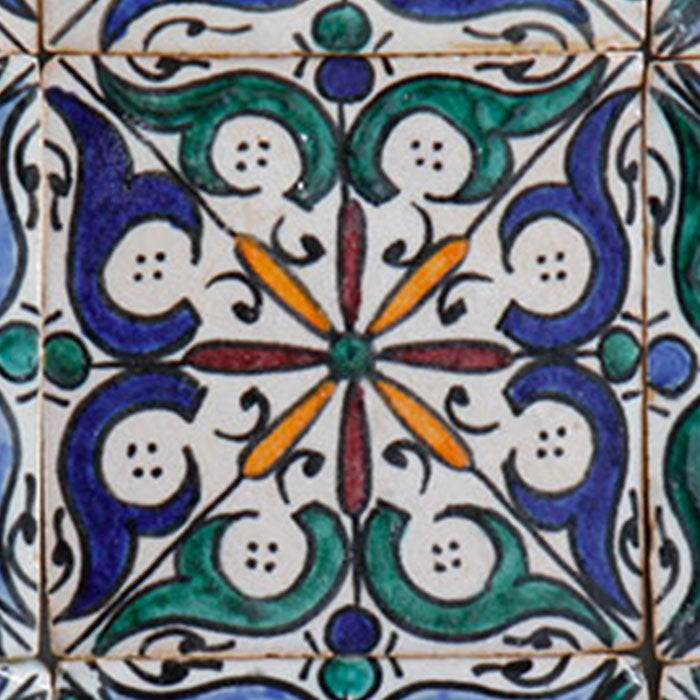 Azulejo pintado a mano Ihsan