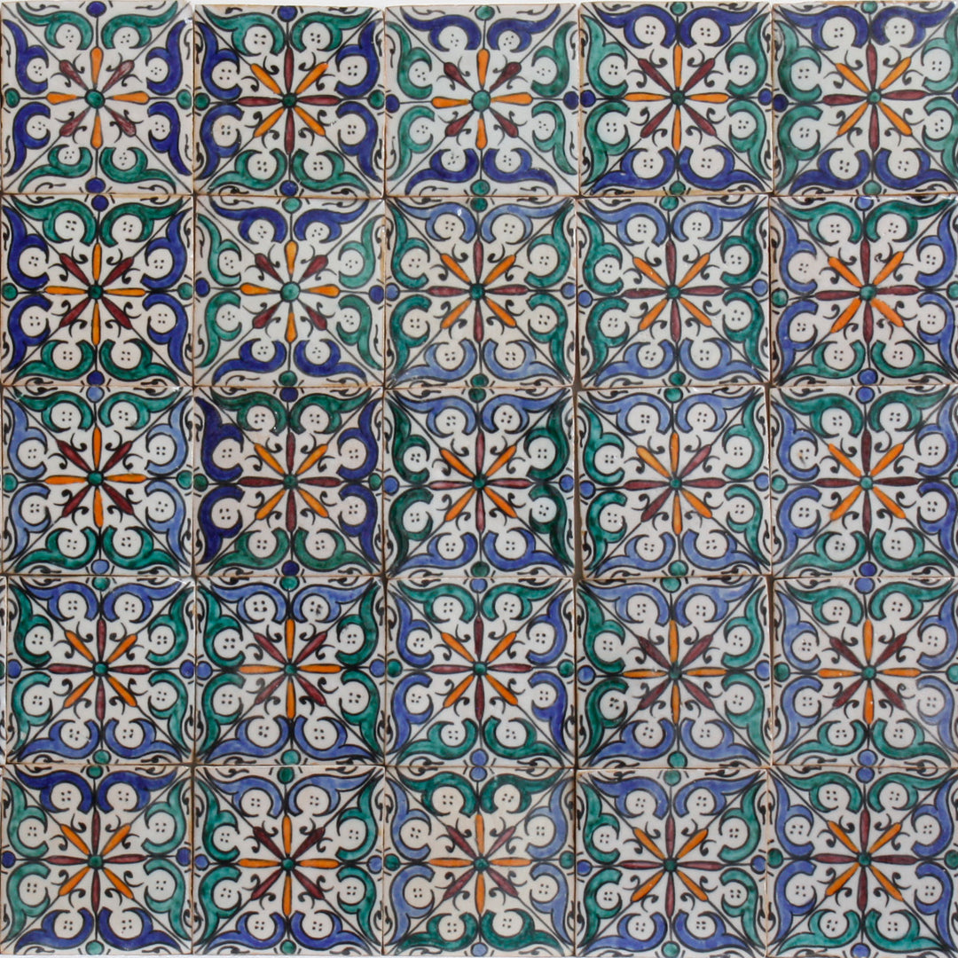 Azulejo pintado a mano Ihsan