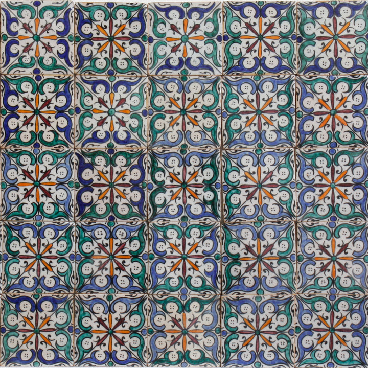 Azulejo pintado a mano Ihsan