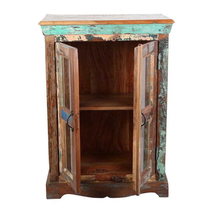 Cómoda de madera reciclada estilo shabby chic