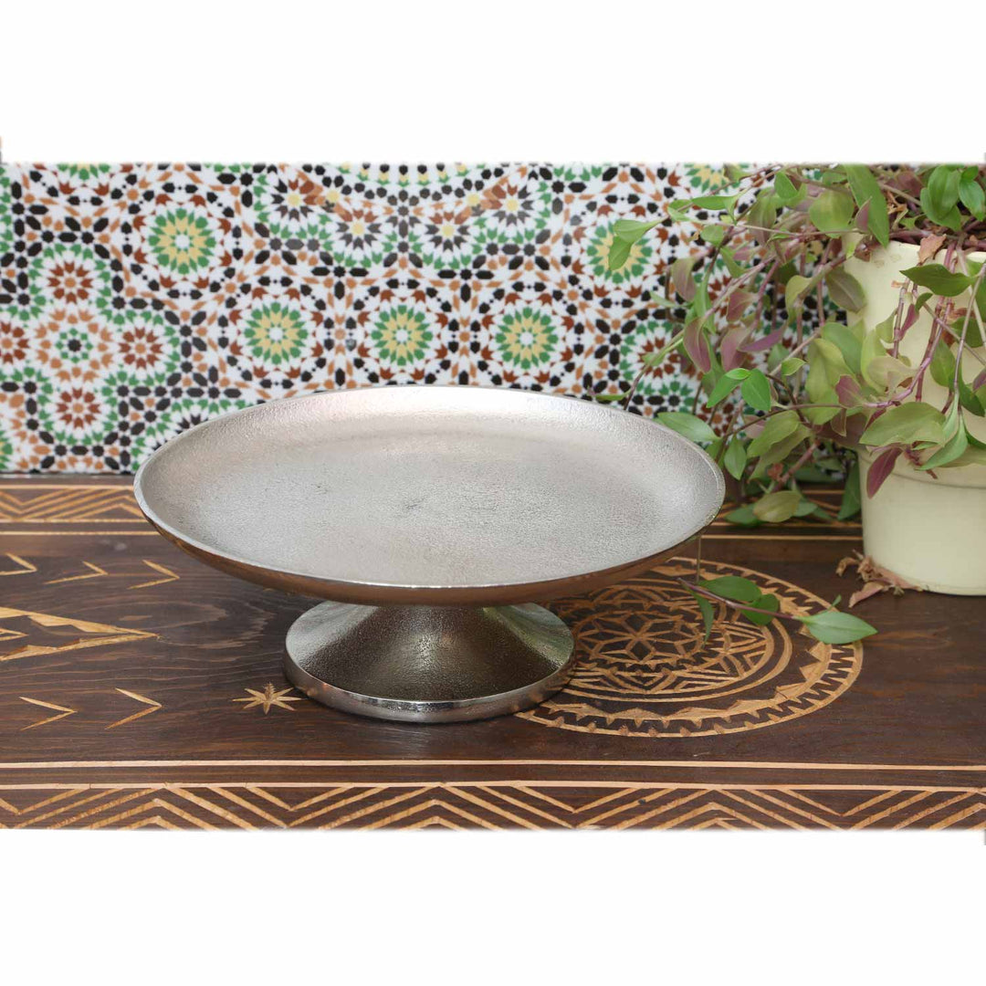 Bandeja para tartas Bologna L plateada