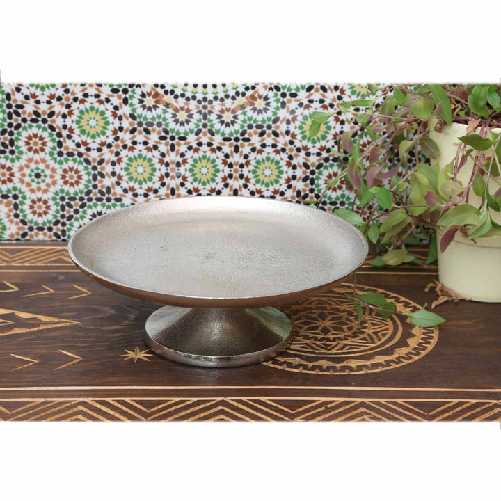 Bandeja para tartas Bologna L plateada