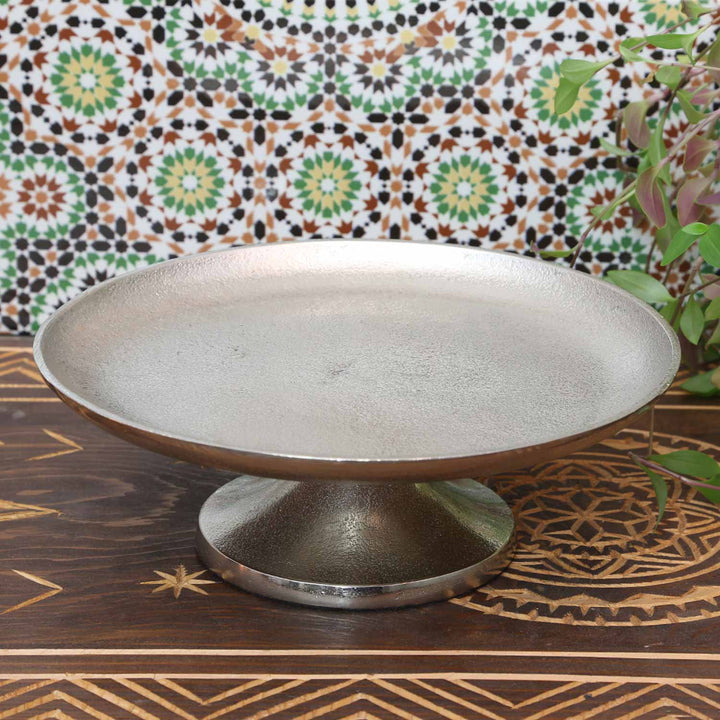 Bandeja para tartas Bologna L plateada