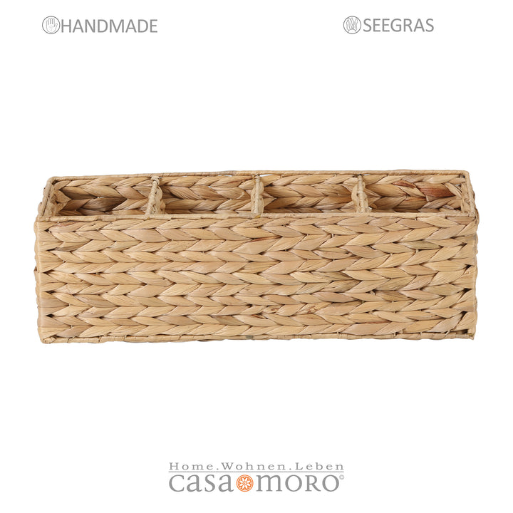 Cesta de almacenamiento rectangular Zita