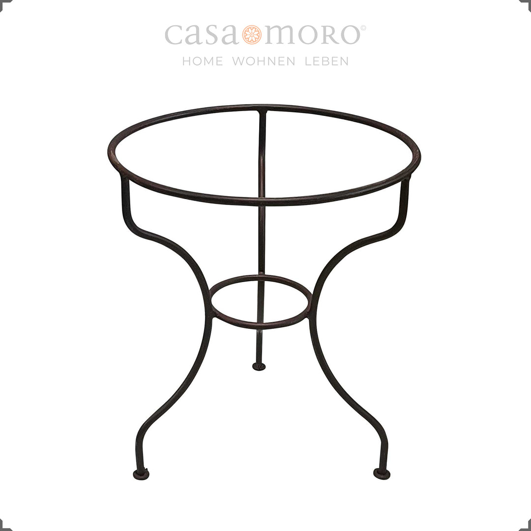 Bunter Fliesentisch für Terrasse oder Küchen-Ecke – mediterran-grün mit Boho-Charakter