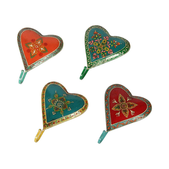 Juego de 4 percheros Boho Chic