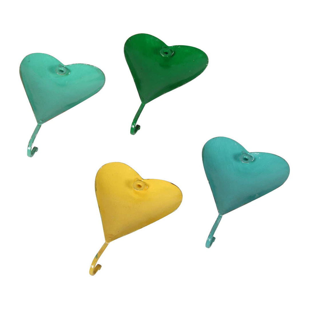 Juego de 4 percheros Boho Chic