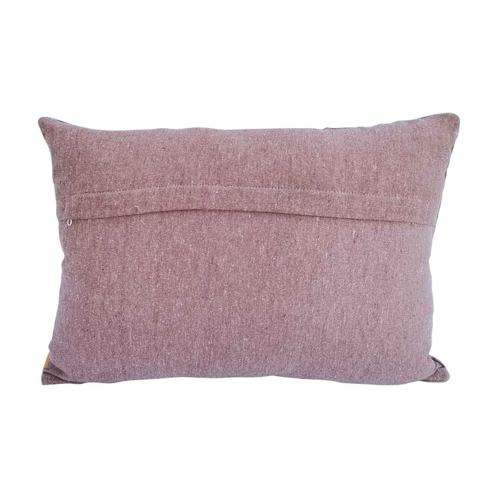 Cojín de terciopelo boho Santa