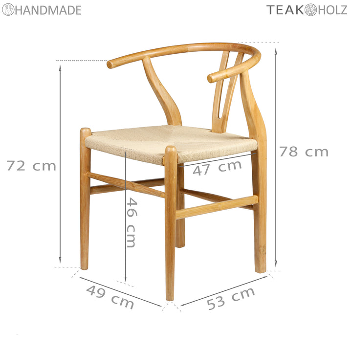 Silla de comedor beige