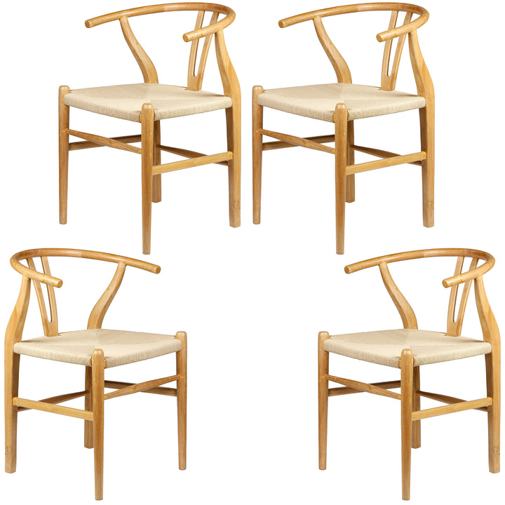 Silla de comedor beige
