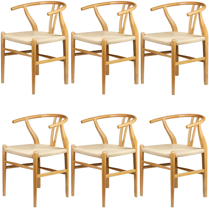 Silla de comedor beige