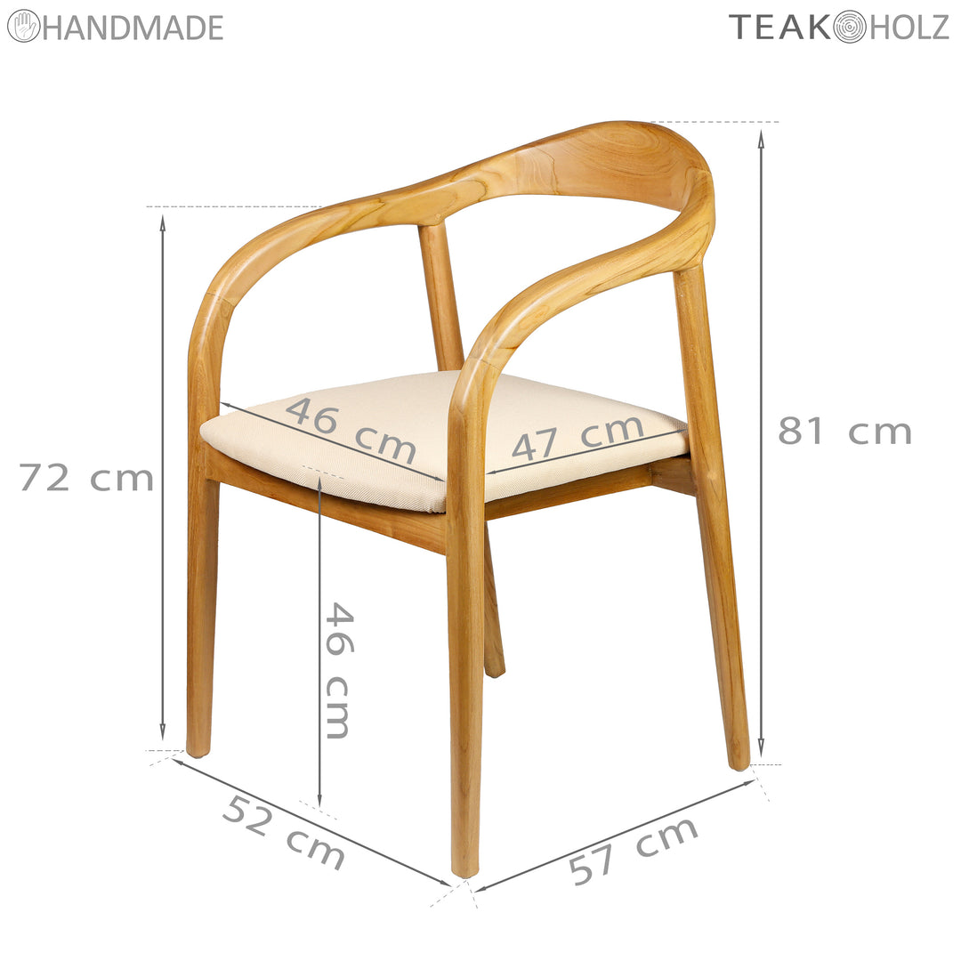 Silla tapizada Silla de comedor