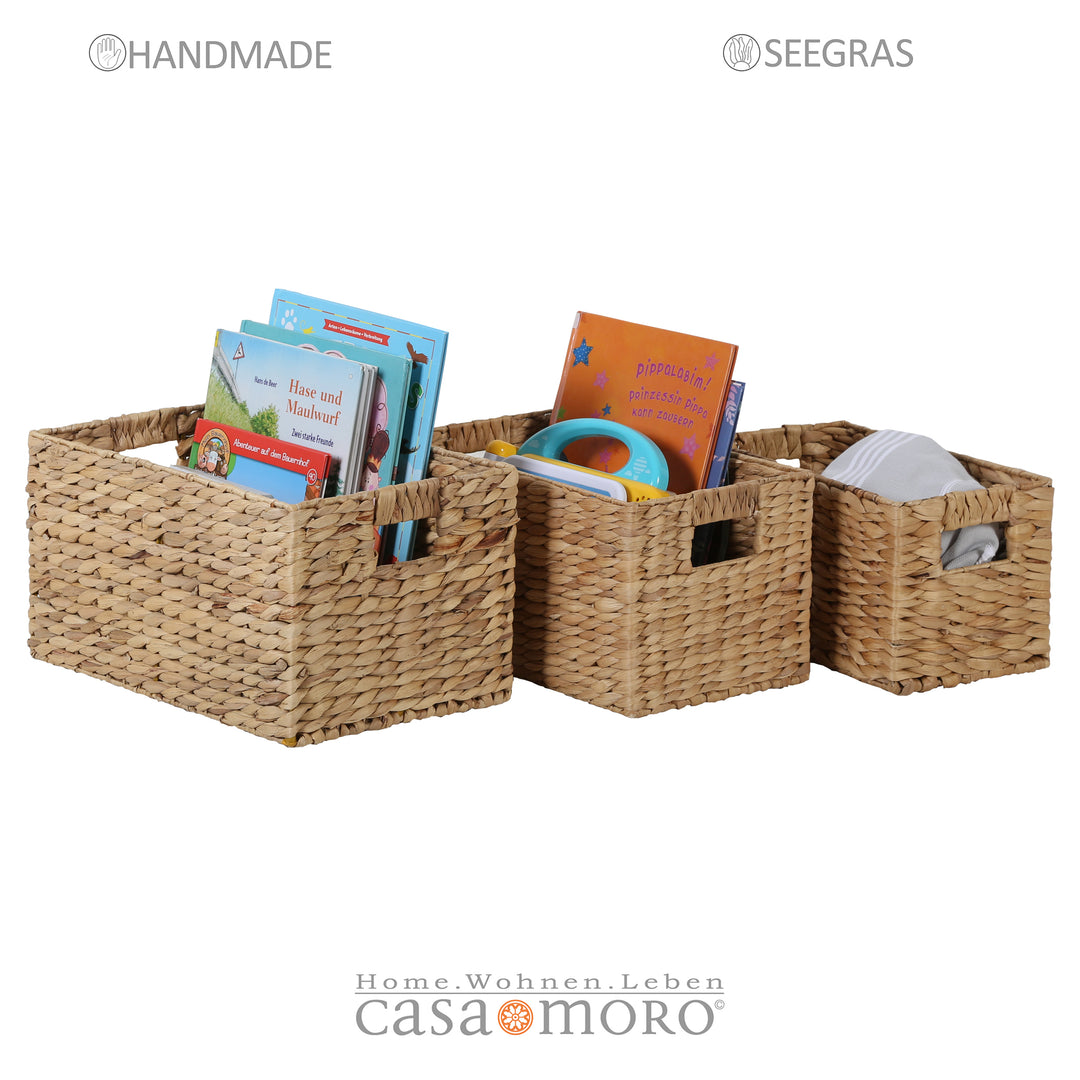 Caja de almacenamiento, juego de 3 unidades Tatia