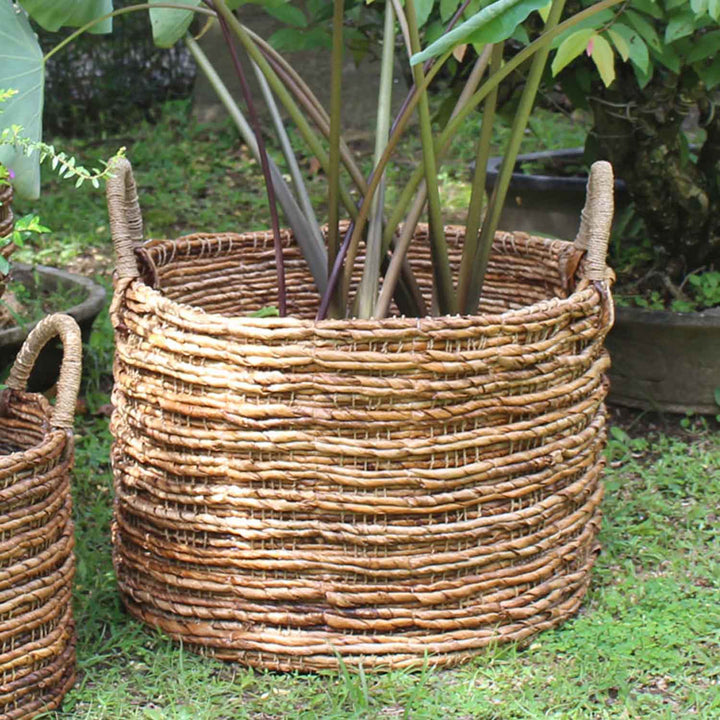 Cesta trenzada Vina