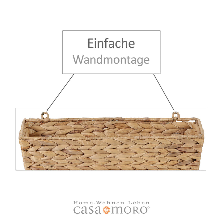 Cesta colgante Cesta de pared Zella