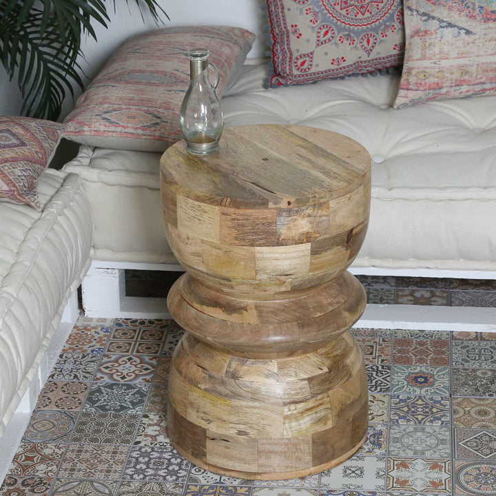 Taburete oriental Milano Natur