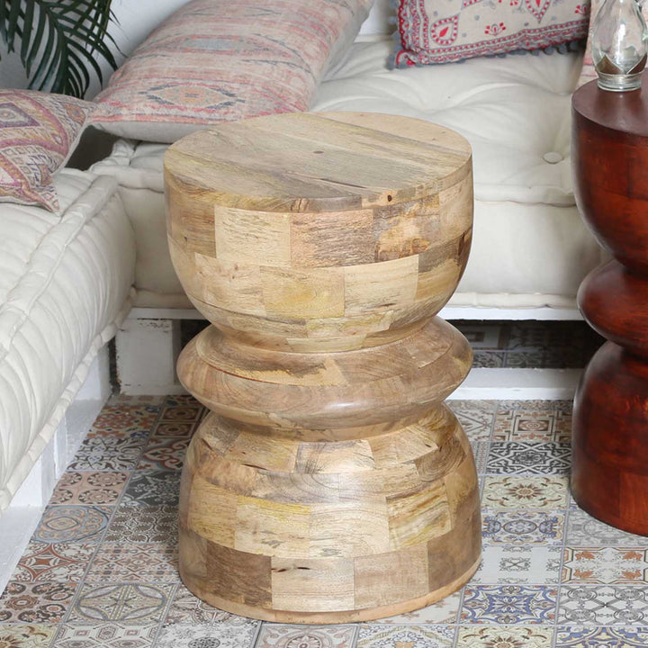 Taburete oriental Milano Natur
