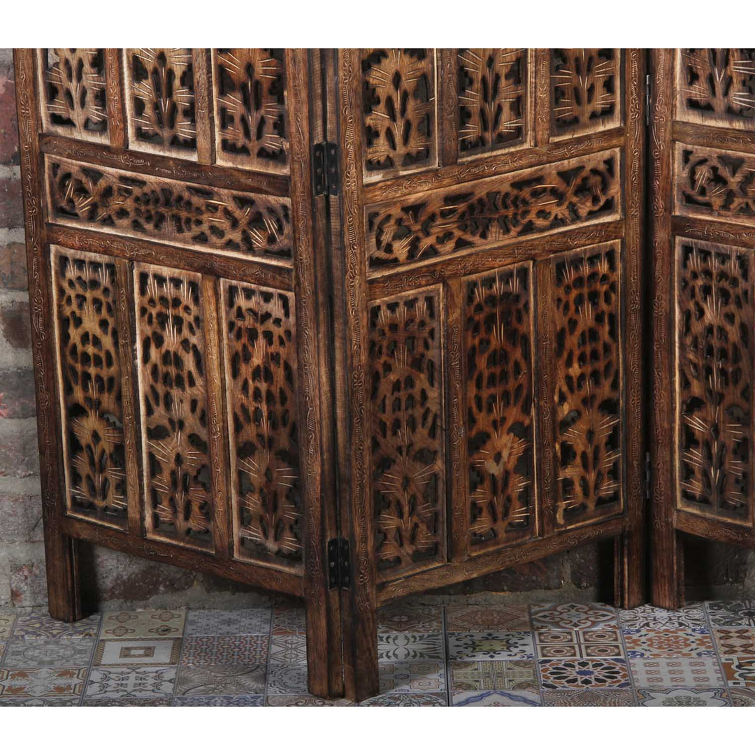 Biombo de madera Firdaus