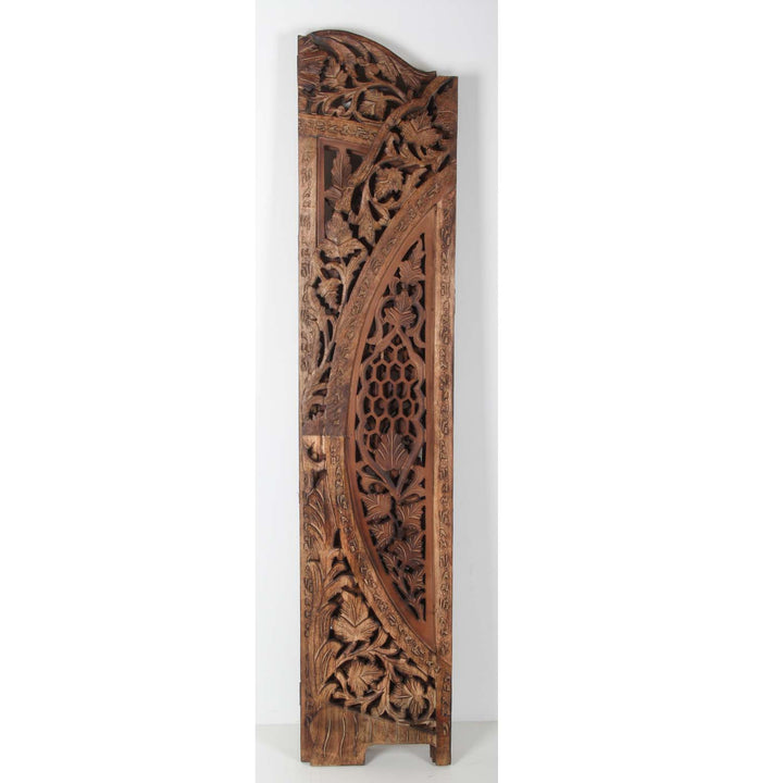 Biombo indio de madera Rana