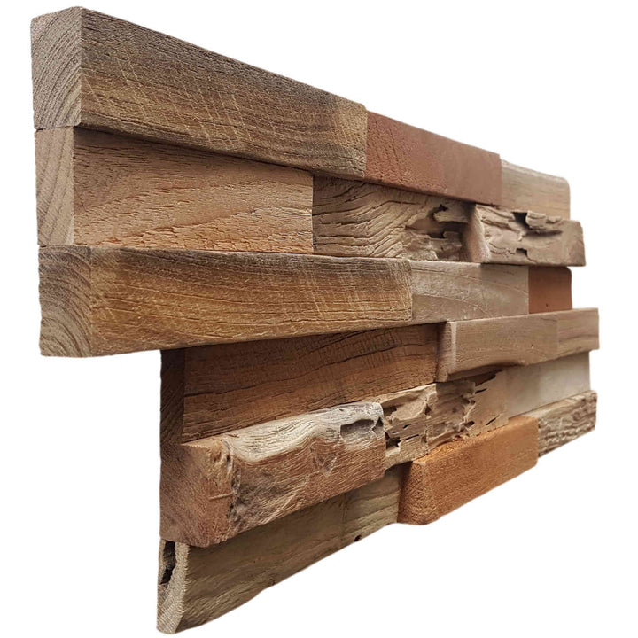 Revestimiento de madera para paredes Natural Coral