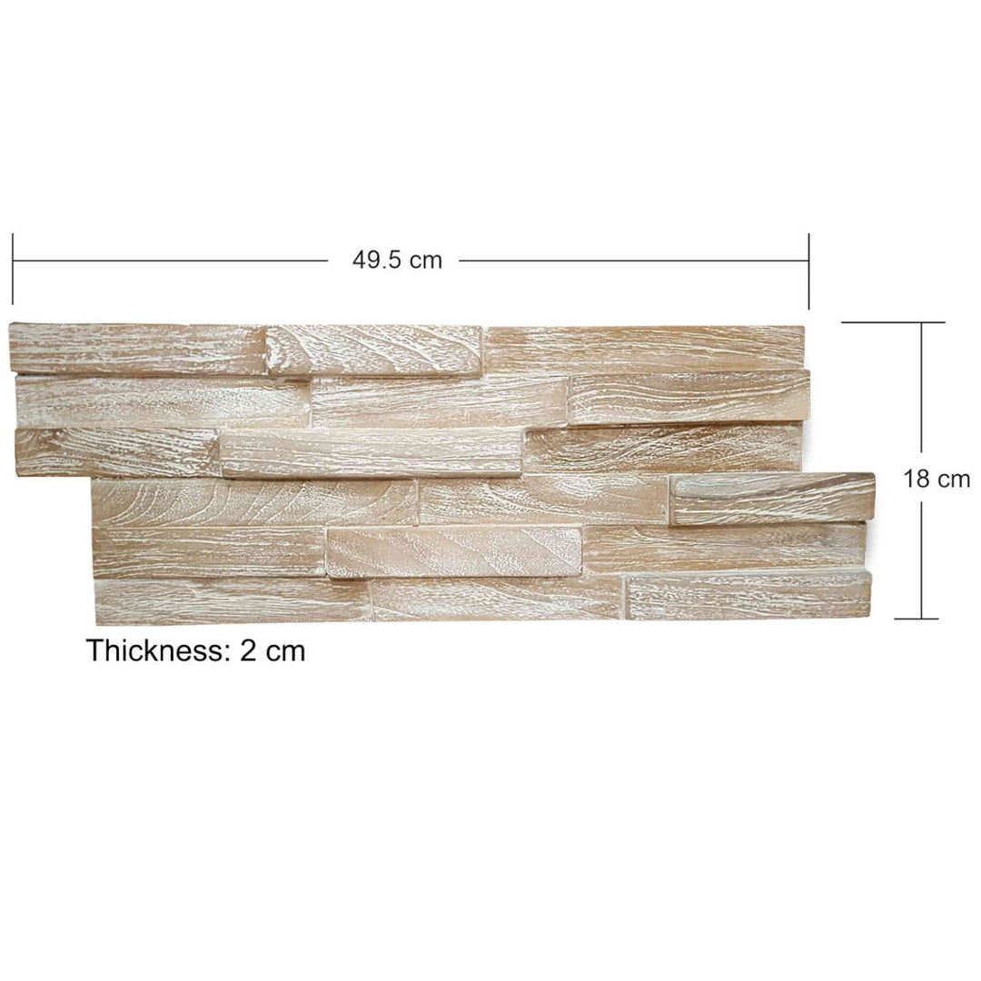 Revestimiento de madera para paredes New Wave