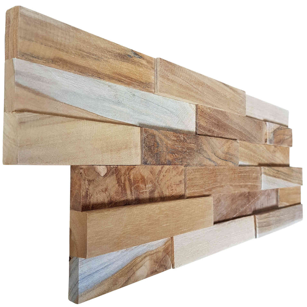 Revestimiento de madera para paredes Smooth Wave