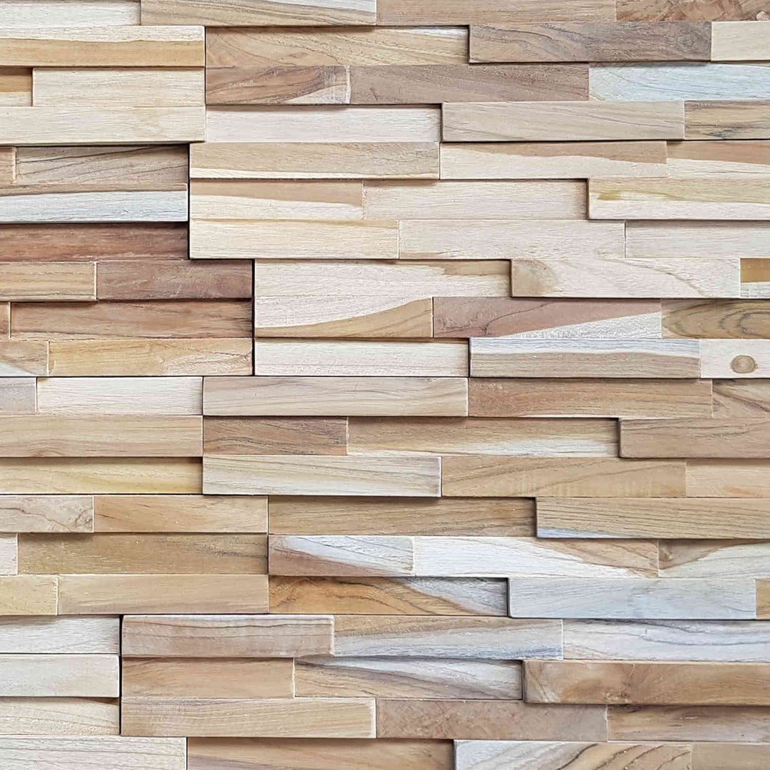 Revestimiento de madera para paredes Smooth Wave