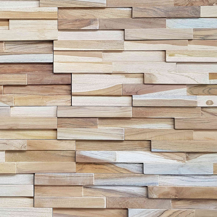 Revestimiento de madera para paredes Smooth Wave