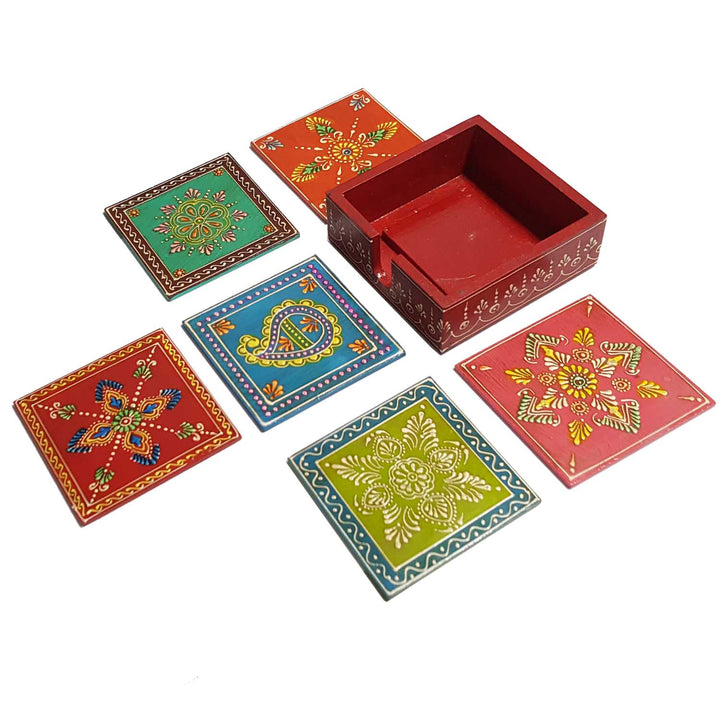 Juego de posavasos indios Janani