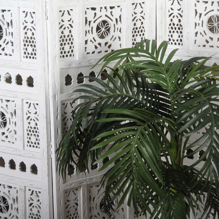 Biombo indio de madera Ramez