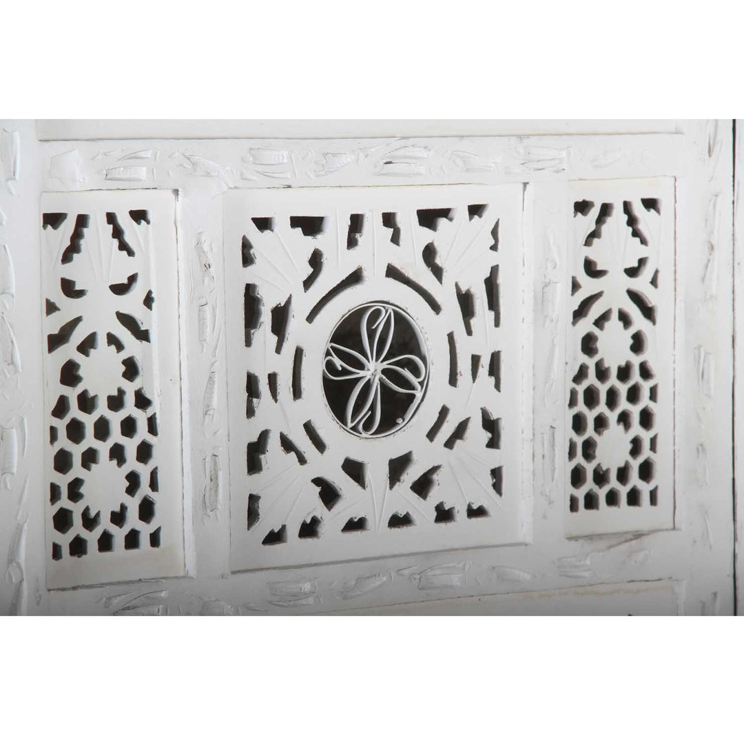 Biombo indio de madera Ramez