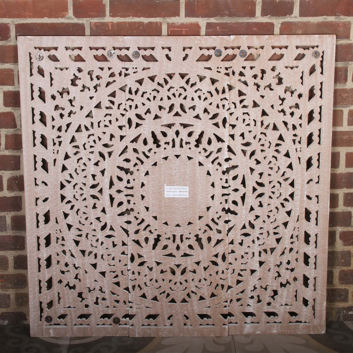 Mandala Hawa de madera india