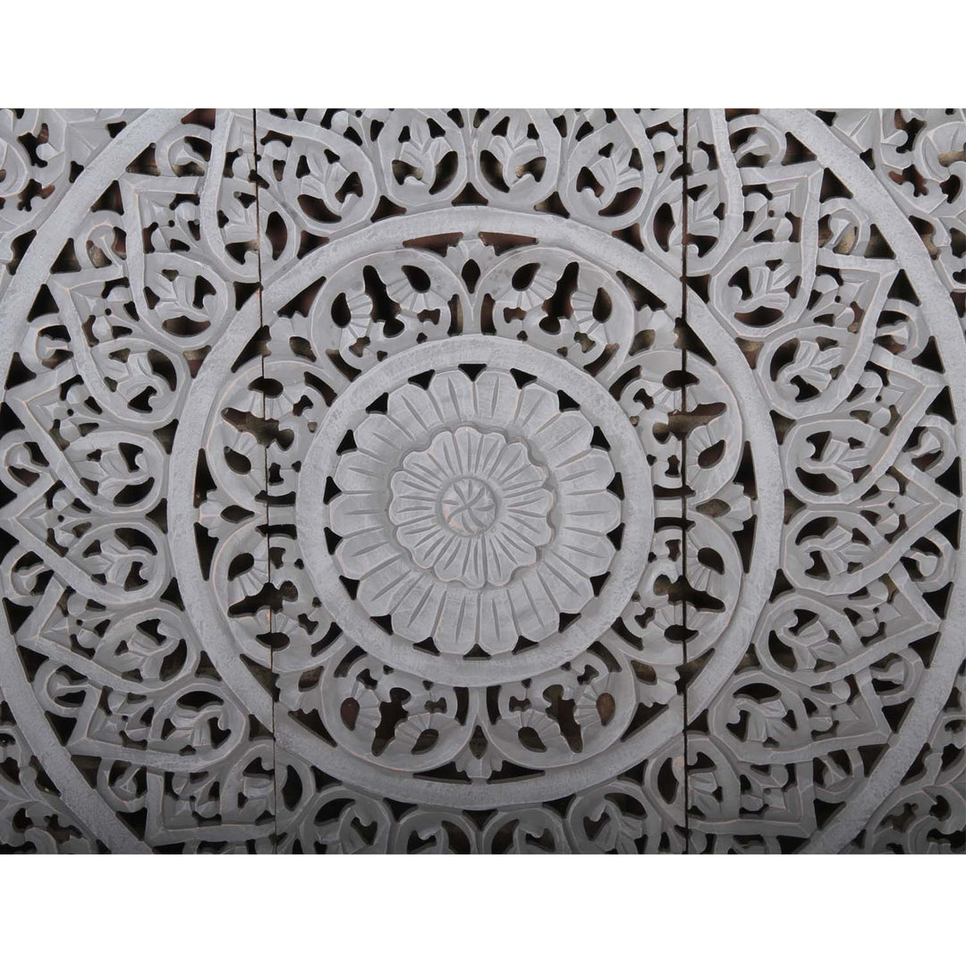 Mandala indio de madera Haya