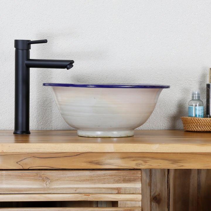 Lavabo sin rebosadero