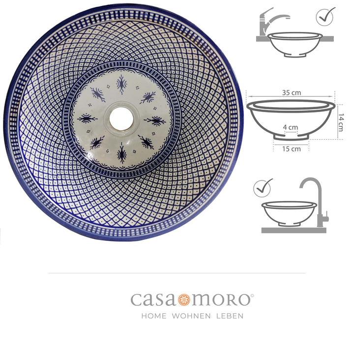 Lavabo de cerámica