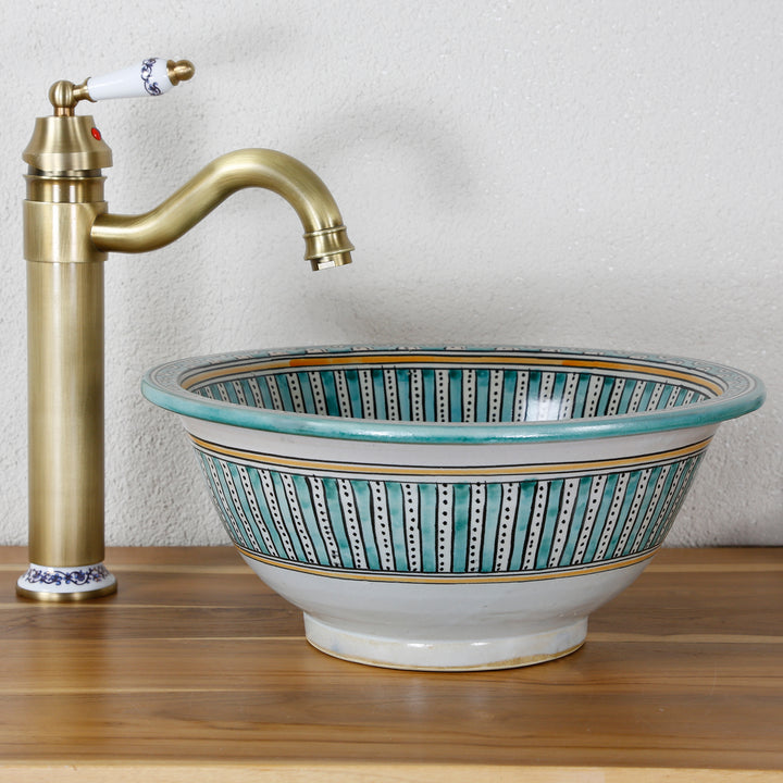 Lavabo sobre encimera