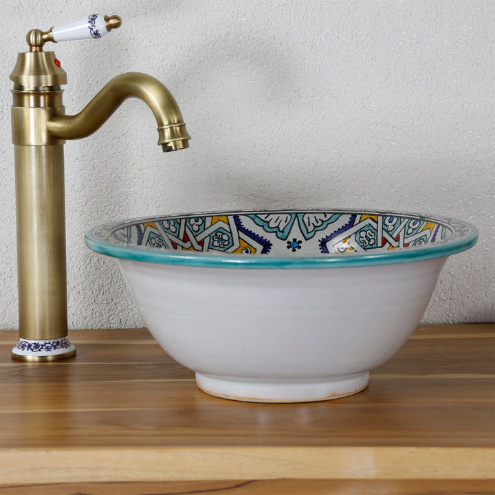 Lavabo sobre encimera