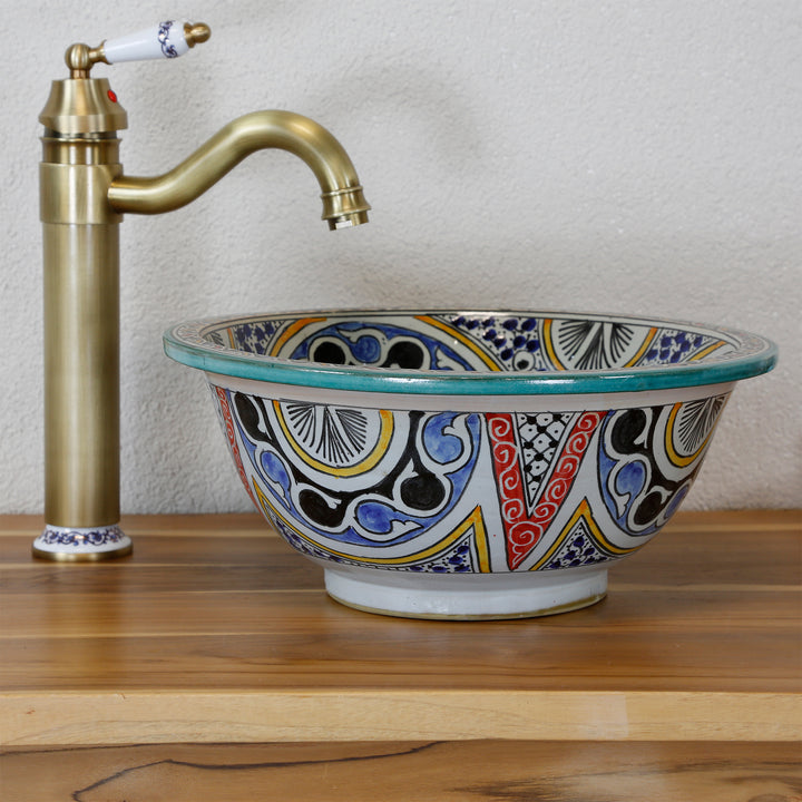 Lavabo sobre encimera