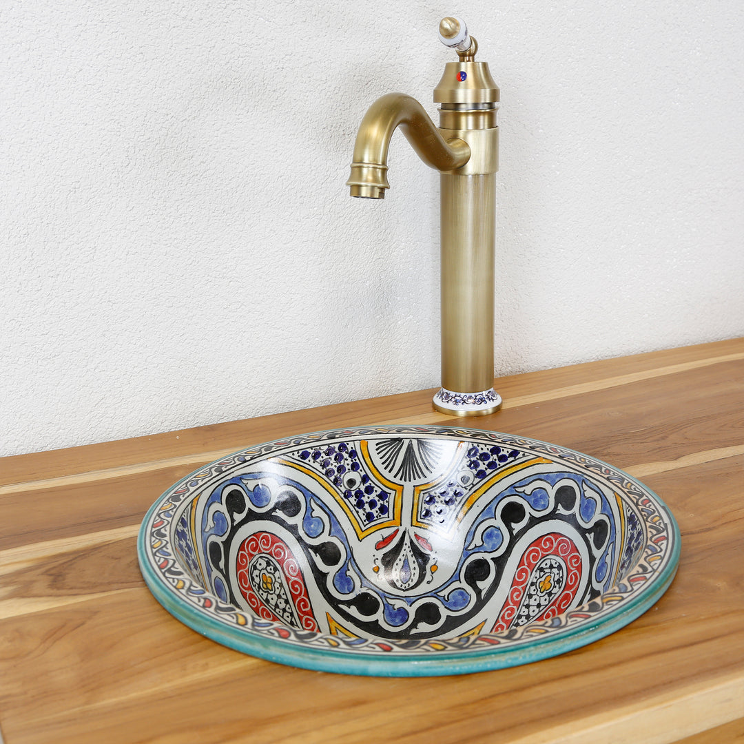 Lavabo sobre encimera