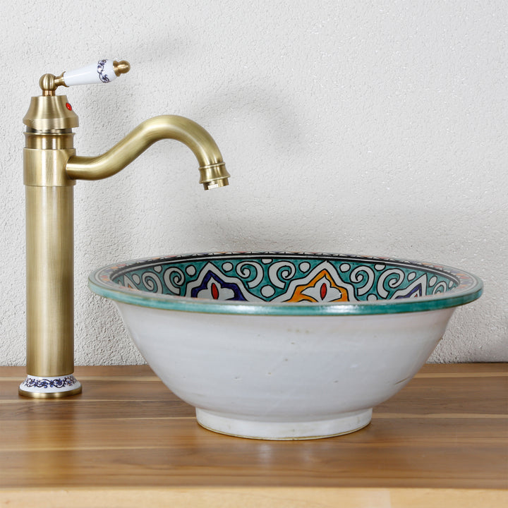 Lavabo pequeño redondo