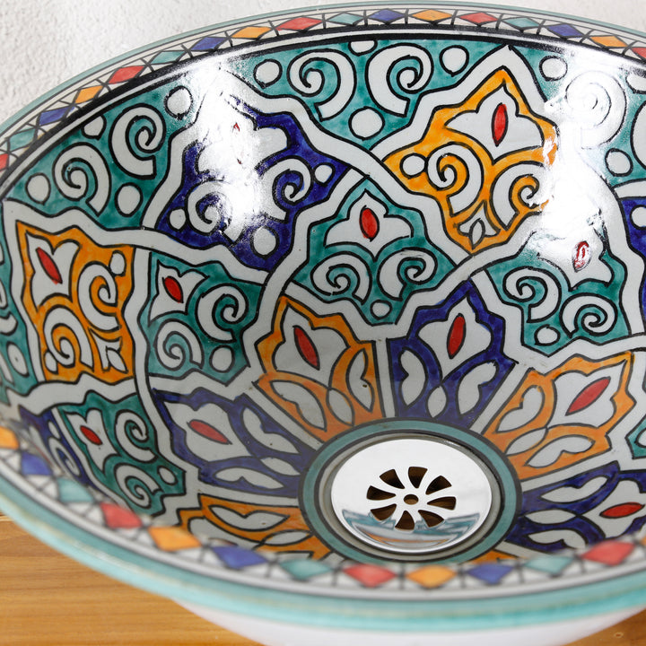 Lavabo pequeño redondo