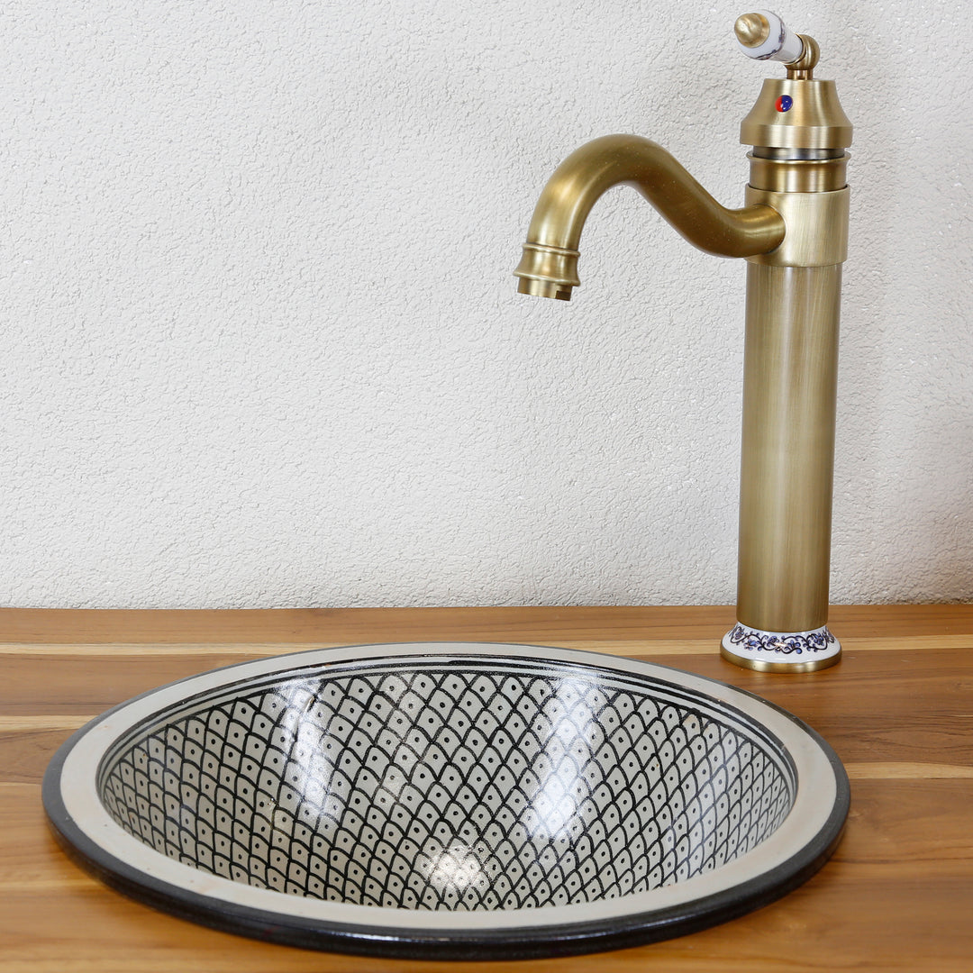 Lavabo negro