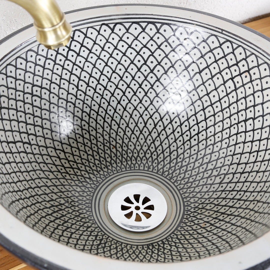 Lavabo negro