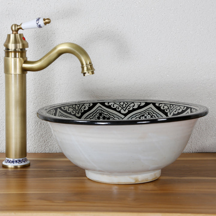 Lavabo negro